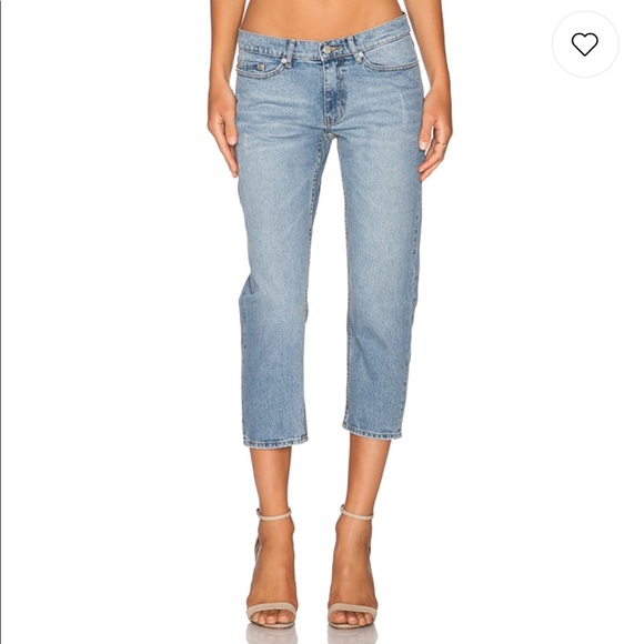 Cheap Monday Denim - NWT Cheap Monday | Tide Boyfriend Sky Crop Jeans